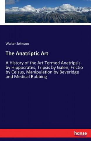 Buch Anatriptic Art Walter Johnson