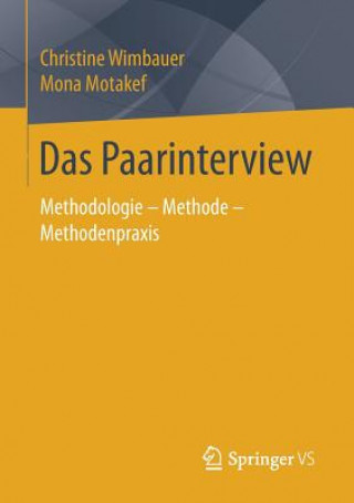 Knjiga Das Paarinterview Christine Wimbauer