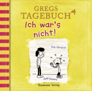 Audio Gregs Tagebuch - Ich war's nicht!, 1 Audio-CD Jeff Kinney