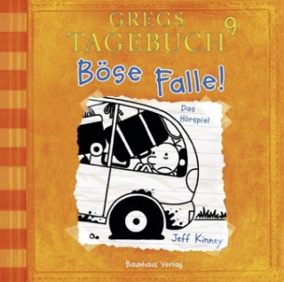 Hanganyagok Gregs Tagebuch - Böse Falle!, 1 Audio-CD Jeff Kinney