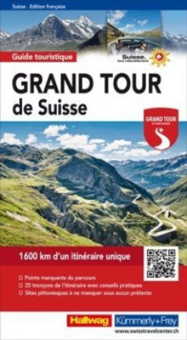 Książka Grand Tour de Suisse Touring Guide Roland Baumgartner