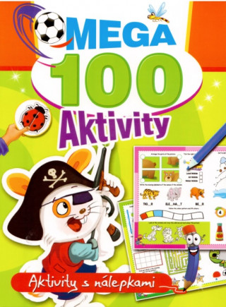Kniha Mega 100 aktivity Pirát 