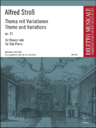Tiskovina Thema mit Variationen a-Moll op. 15 Alfred Stross