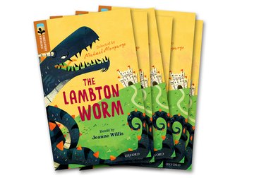 Carte Oxford Reading Tree TreeTops Greatest Stories: Oxford Level 8: The Lambton Worm Pack 6 Jeanne Willis