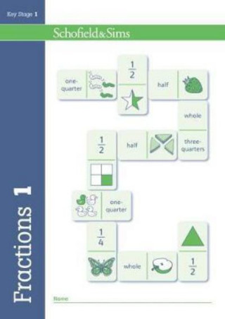 Kniha Fractions, Decimals and Percentages Book 1 (Year 1, Ages 5-6) Schofield & Sims