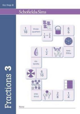 Carte Fractions, Decimals and Percentages Book 3 (Year 3, Ages 7-8) Schofield & Sims
