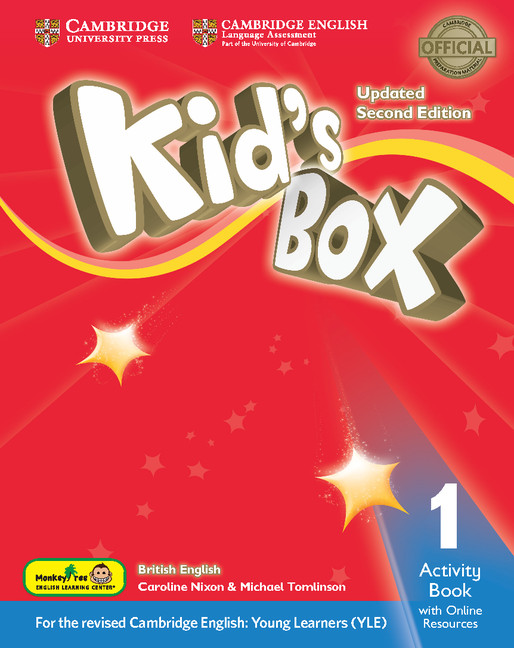 Carte Kid's Box Updated Level 1 Activity Book with Online Resources Hong Kong Edition NIXON  CAROLINE