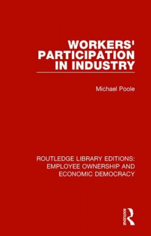 Kniha Workers' Participation in Industry Michael Poole