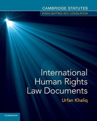 Kniha International Human Rights Law Documents Urfan Khaliq