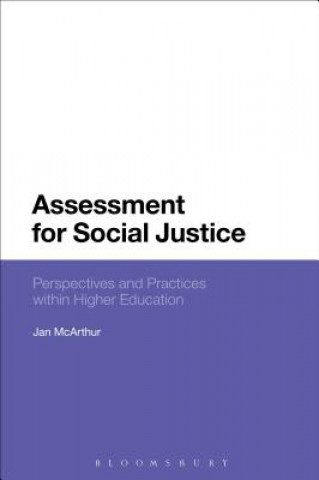Kniha Assessment for Social Justice Dr. Jan McArthur