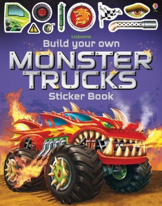 Kniha Build Your Own Monster Trucks Sticker Book Simon Tudhope