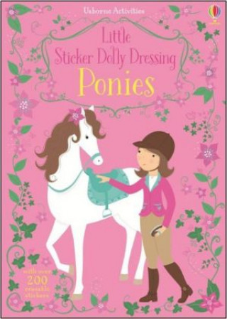 Book Little Sticker Dolly Dressing Ponies Fiona Watt