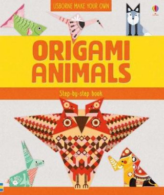 Kniha Origami Animals Lucy Bowman