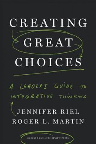 Book Creating Great Choices JENNIFER RIEL