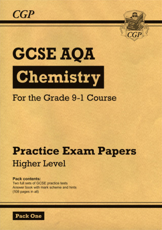 Knjiga Grade 9-1 GCSE Chemistry AQA Practice Papers: Higher Pack 1 CGP Books