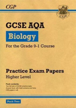 Könyv Grade 9-1 GCSE Biology AQA Practice Papers: Higher Pack 2 CGP Books