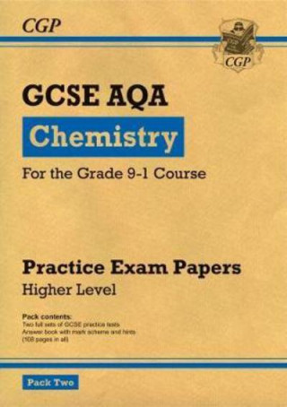 Carte Grade 9-1 GCSE Chemistry AQA Practice Papers: Higher Pack 2 CGP Books