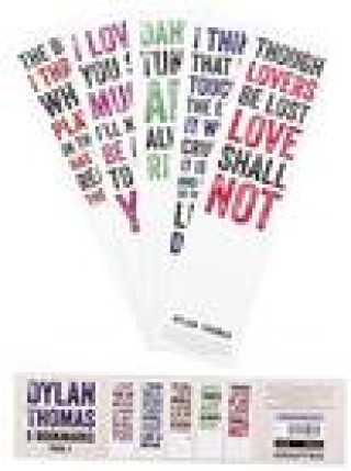 Книга Dylan Thomas Bookmarks - Pack 2 Dylan Thomas