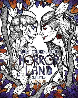 Carte Adult Coloring Book Horror Land A.M. SHAH