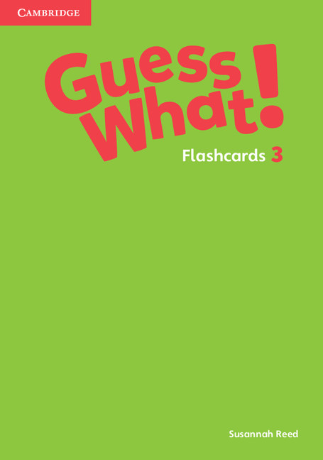 Tiskanica Guess What! Level 3 Flashcards Spanish Edition REED  SUSANNAH