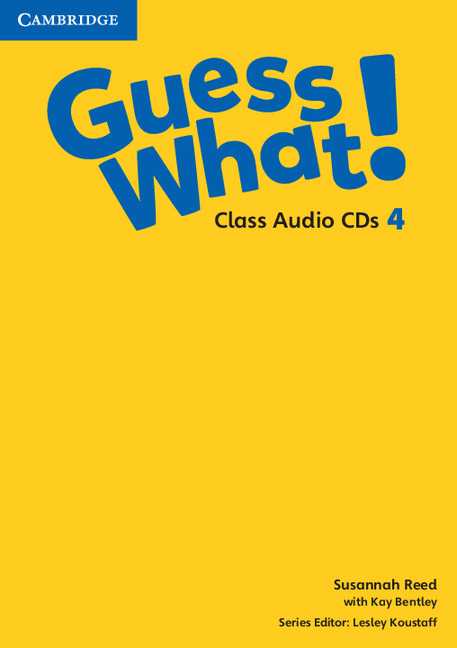Audio Guess What! Level 4 Class Audio CDs (2) Spanish Edition REED  SUSANNAH