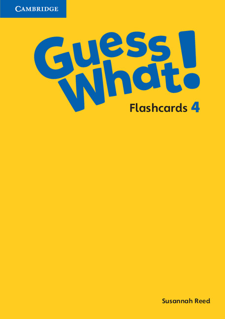 Tiskovina Guess What! Level 4 Flashcards Spanish Edition REED  SUSANNAH