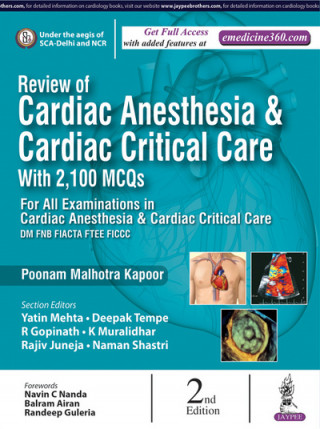 Könyv Review of Cardiac Anesthesia & Cardiac Critical Care Malhotra Poonam Kapoor