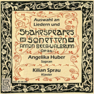 Áudio Shakespeare-Sonette und ausgewählte Lieder Angelika/Sprau Huber