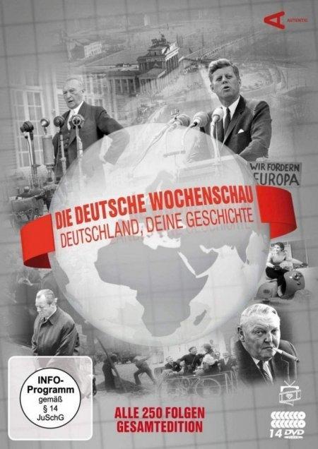 Videoclip Die Deutsche Wochenschau - Deutschland, deine Geschichte: Komplettbox (Alle 250 Folgen) Konrad Adenauer