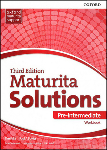 Carte Maturita Solutions 3rd Edition Pre-Intermediate Workbook Czech Edition Paul A. Davies