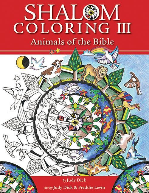 Книга Shalom Coloring: Animals of the Bible Judy Dick