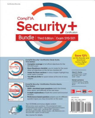 Carte Comptia Security+ Certification Bundle, Third Edition (Exam Sy0-501) Glen E. Clarke