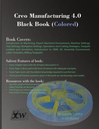 Carte Creo Manufacturing 4.0 Black Book (Colored) Gaurav Verma