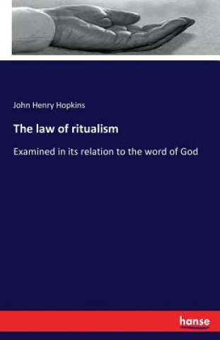 Könyv law of ritualism John Henry Hopkins