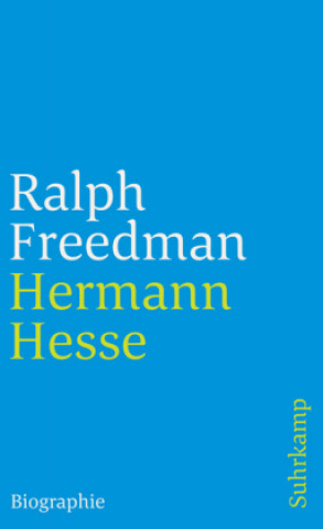 Kniha Hermann Hesse Ralph Freedman