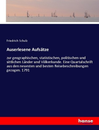 Book Auserlesene Aufsatze Friedrich Schulz