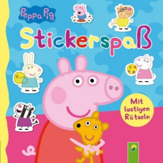 Книга Peppa Pig Stickerspaß 