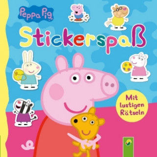 Książka Peppa Pig Stickerspaß 