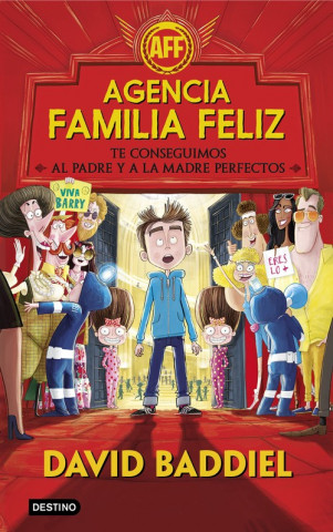 Kniha Agencia Familia Feliz DAVID BADDIEL