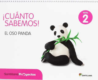 Kniha CUANTO SABEMOS NIVEL 2 EL OSO PANDA 