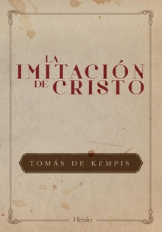 Książka IMITACIÓN DE CRISTO, LA (NE) TOMAS DE KEMPIS