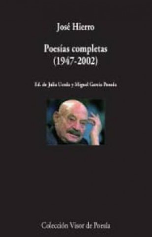 Kniha Poesías completas (1947-2002) JOSE HIERRO