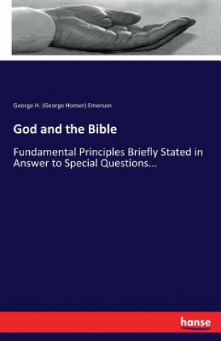 Kniha God and the Bible George H (George Homer) Emerson