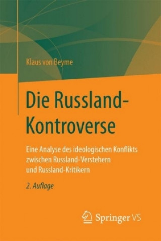 Książka Die Russland-Kontroverse Klaus von Beyme