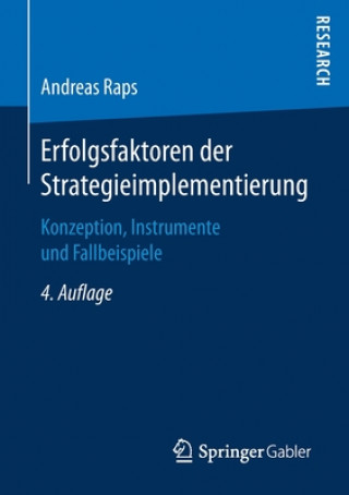 Book Erfolgsfaktoren Der Strategieimplementierung Andreas Raps