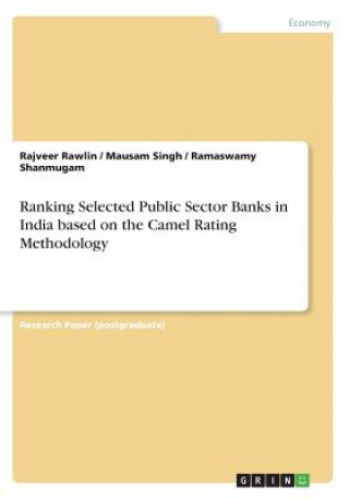 Könyv Ranking Selected Public Sector Banks in India based on the Camel Rating Methodology Rajveer Rawlin