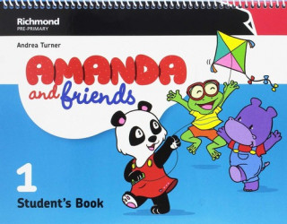 Carte Amanda and friends 1 Student's pack 