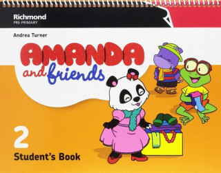 Livre Amanda and friends 2 Student's pack 