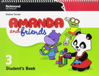 Carte Amanda and friends 3 Student's pack 
