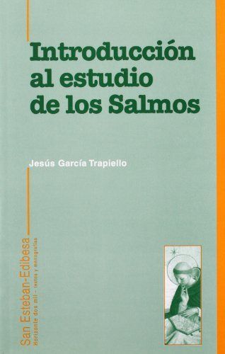 Książka Introducción al estudio de los salmos Jesús García Trapiello